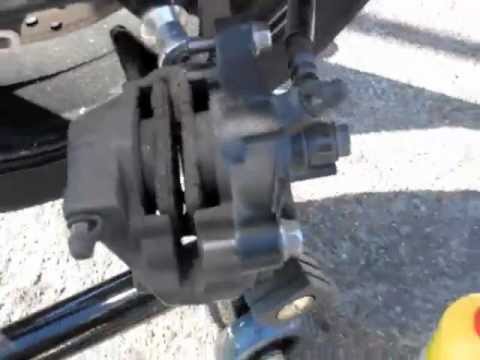 How-To Replace Rear Brake Pads on a Motorcycle Part 1