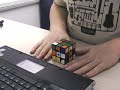 Rubik's cube solved in 13.27