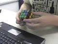 Rubik's cube solved in 13.27