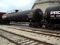 BNSF #2034 Leads Local South, With ATSF Caboose!, Joliet IL.