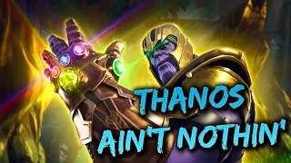Fortnite Thanos Gameplay - THE THANOS SLAYER