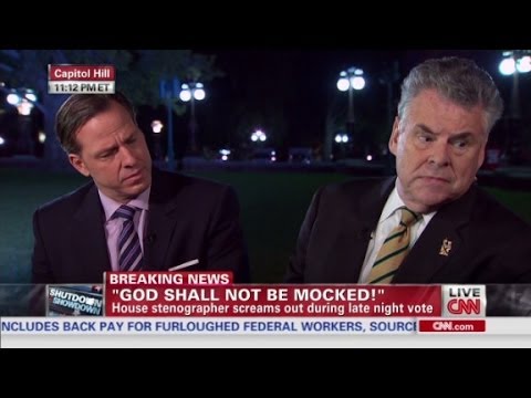 Peter King - Rep. Peter King says moderate Republicans in Congress need to speak out more in future fights over legislation.