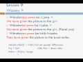 Lesson 09 is a continuation of lesson 08 of 