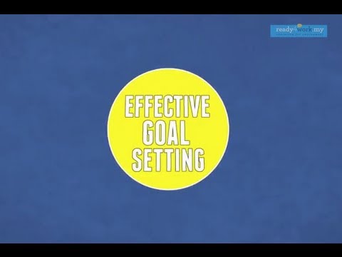 how to set effective personal goals
