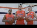Birthday Wishes & Gettysburg Address Reading from Univeristy of Illinois Basketball Team