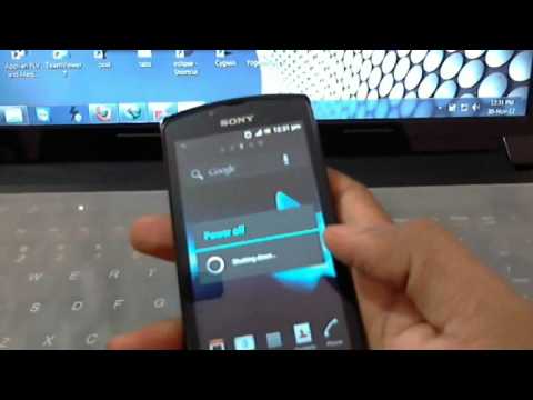 how to recover xperia neo l