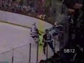 Wendel Clark hits Marc Bergevin Wendel Clark hits Marc Bergevin