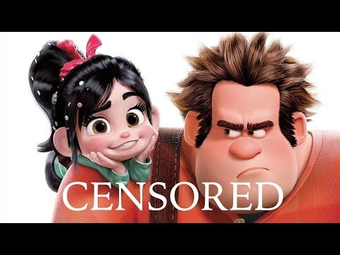 WRECK IT RALPH PT 1 | Unnecessary Censorship Recap | Censored Disney Funniest / Best Moments Parody