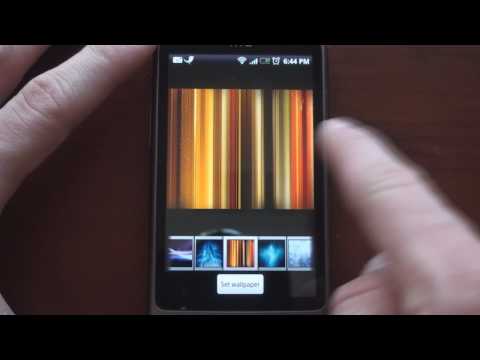 HTC Desire Settings
