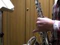 alto sax canon 1 アルトサックス♪カノン①