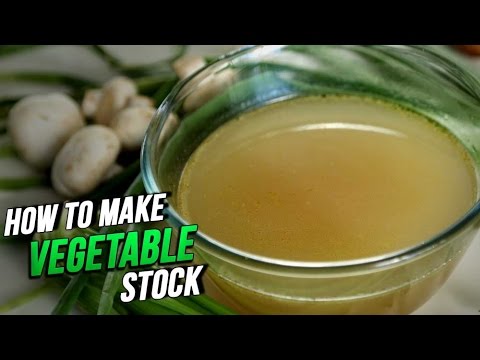 How To Make Vegetable Stock At Home | Quick & Easy Recipe By Smita Deo | Basic Cooking