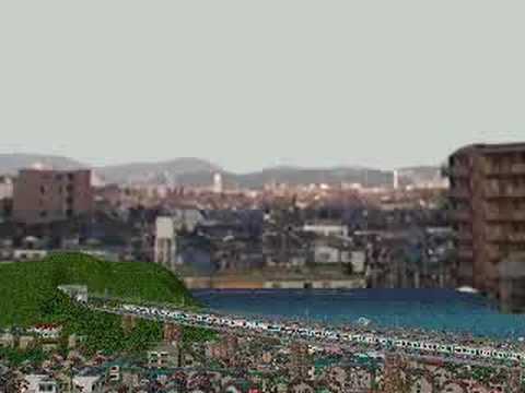 酒井丈さん作「ＪＲ東日本 東海道本線 早川～根府川間(海バック)」