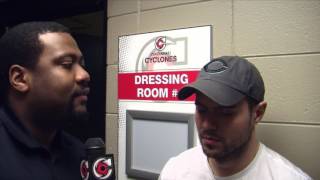Cyclones TV: 2017 Locker Room Clean-out Interviews- Shawn O'Donnell