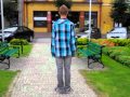 Guy Walks across Muszyna :) (Poland)