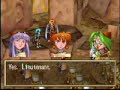 Let's go to the Sult Ruins, meet Nana, Saki and Mio, listen to a conversation with Mullen and Leen and finally reaching to a mysterious room... What will happen there?OBS: I have only included the scenes. No random battles and hardly any running around.I would like to do these kinds of videos of the entire Grandia, but as I don't have any own recording tools I need material from elsewhere... If only somebody would make a playthrough...BTW. Thanks to Lishy1, for providing me with these clips.