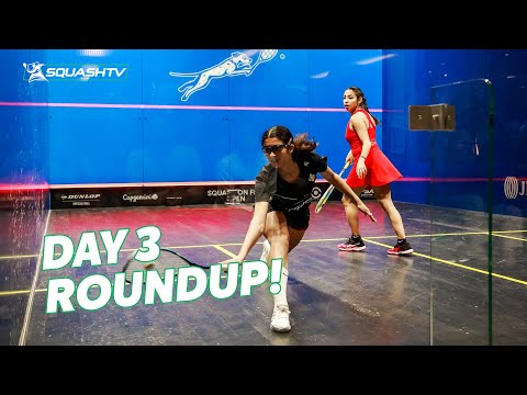 Quarter Finals at the Squash On Fire Open 2023 | Story of the Day!