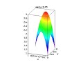 alpha-cardinality of a three point space