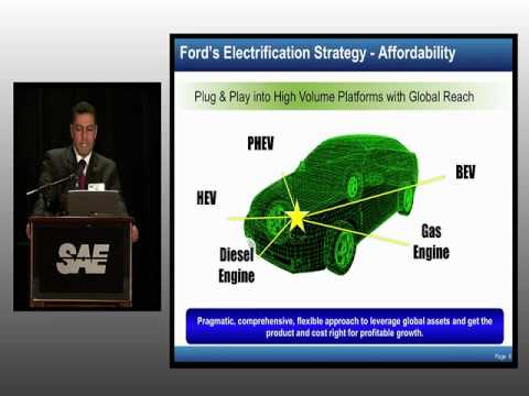Ford's Hybrid and Plug-in Hybrid Technology, Sherif Marakby