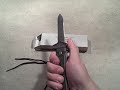 quick review of the german paratrooper gravity knife. a one hand opening knife designed to aid paratroopers in getting out of tangled lines knife buyers guide knifebuyersguide.com a video gear review from gear-reviews.net http see our gear review blog gearreviews.wordpress.com see us on facebook www.facebook.com gear-reviews on twitter: twitter.com