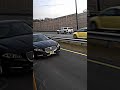 Click here to watch this video Jaguar XJL Supercharged blowing past my bus