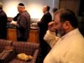 Chabad of Upper Montgomery County, MD Mens Club davening Mincha at the Washington Capitals game @ the Verizon Center