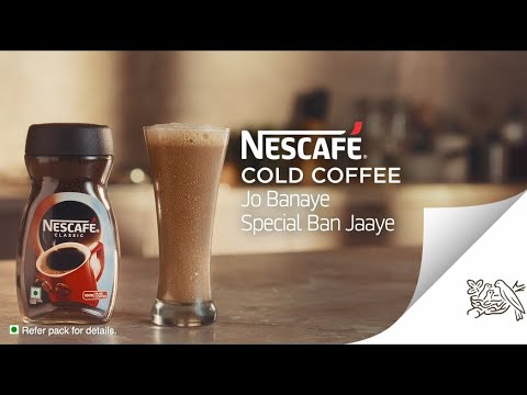 Nescafe Classic Cold Coffee-o Banaye Special Ban Jaye