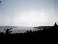 Lightning strikes girl video taping storm