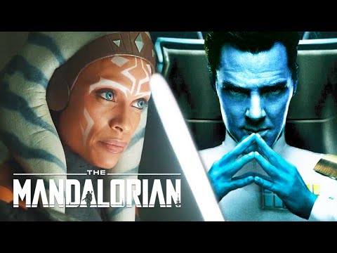 The Mandalorian Season 2 Ahsoka Tano vs Thrawn Teaser Breakdown and Star Wars Easter Eggs