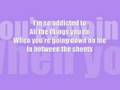 Addicted - Saving Abel lyrics