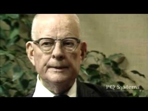 W. Edwards Deming Discussing the Leadership We Need in Our Organizations