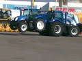 new holland show fiera verona 2008 t8040 solleva 2 trattori