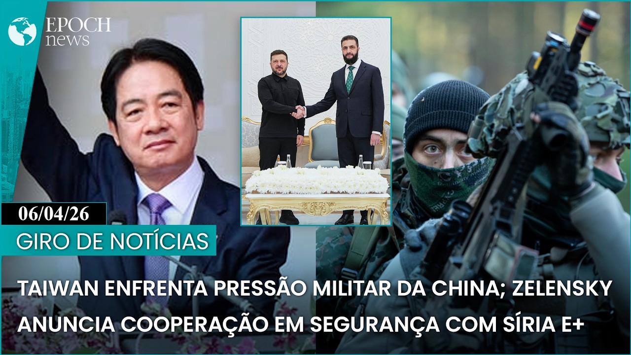 Manchetes do Brasil e do Mundo | 06/04