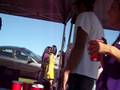 LSU fans heckling Bama fans
