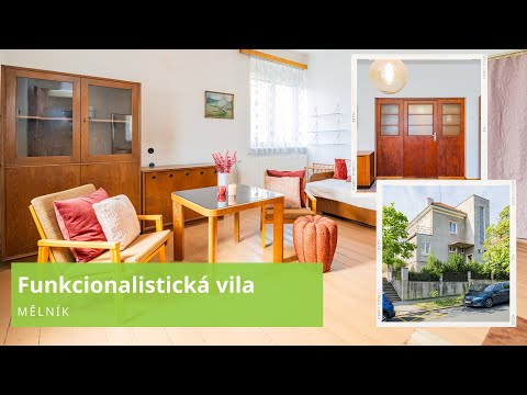Video Funkcionalistická vila, Mělník