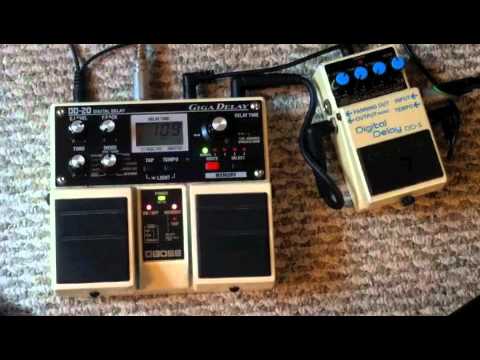 boss dd20 delay