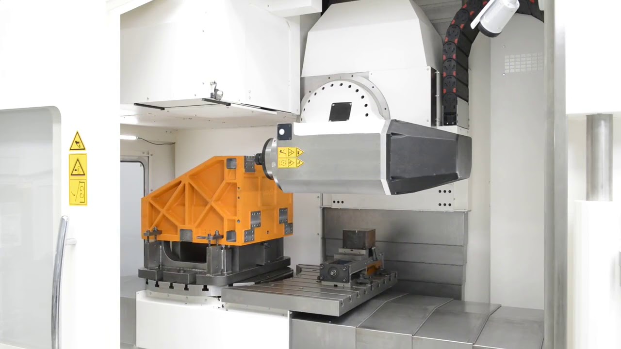 Spinner VC1650-5A 5-Axis VMC with: Siemens 840D-SL CNC Control