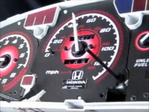 how to install el glow gauges