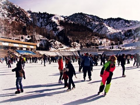 Крупнейший спорткомплекс Медео