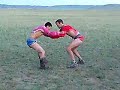 mongolian wrestling, mogolian vs....