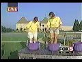 Reporter Trying Grape Stomping Reporter Trying Grape Stomping