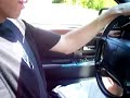 Me driving a 1994 Cadillac Seville STS