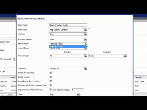how to block facebook in sonicwall tz 170