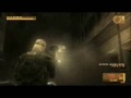 big mama and solid snake try to escape their pursuers and also try to keep big boss's body out of the enemy's hands.