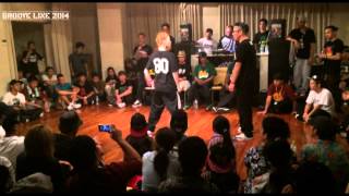 Miku vs Ryosuke – GROOVE LINE 2014 前日予選 敗者復活戦