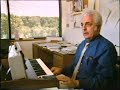 Dr Bob Moog demonstrates the Minimoog
