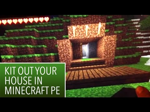 Minecraft PE: 3: How to kit out a basic house