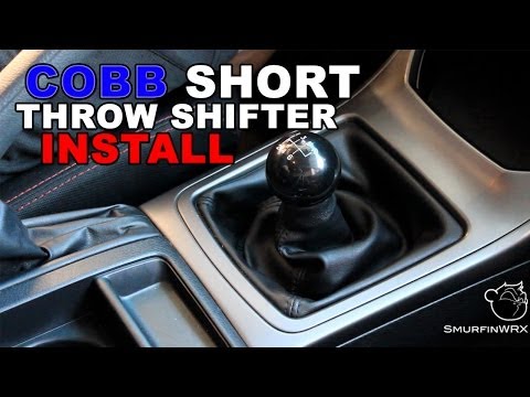 COBB Subaru Short Throw Shifter Install Video