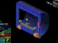 metroid cubed is an old project of mine. it was unveiled in 2003, and it's a conversion of the classic and innovative 1986 nintendo game into volumetric 3d graphics using a voxel sculpting tool i developed. think of it as rebuilding the whole game using special micro lego blocks, using the original graphics to choose the colors and shapes. if you have the shockwave plug-in installed, you can play metroid cubed online at: www.qubedstudios.com or homepage.mac.com look on my page for another version where you can actually rotate the camera.