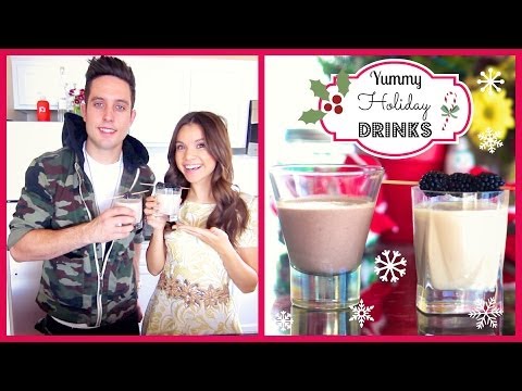 Yummy Holiday Drink Recipes! ❄ #DIYDecember Day 19