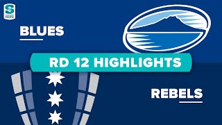 Blues v Rebels Rd.12 2022 Super rugby Pacific video highlights